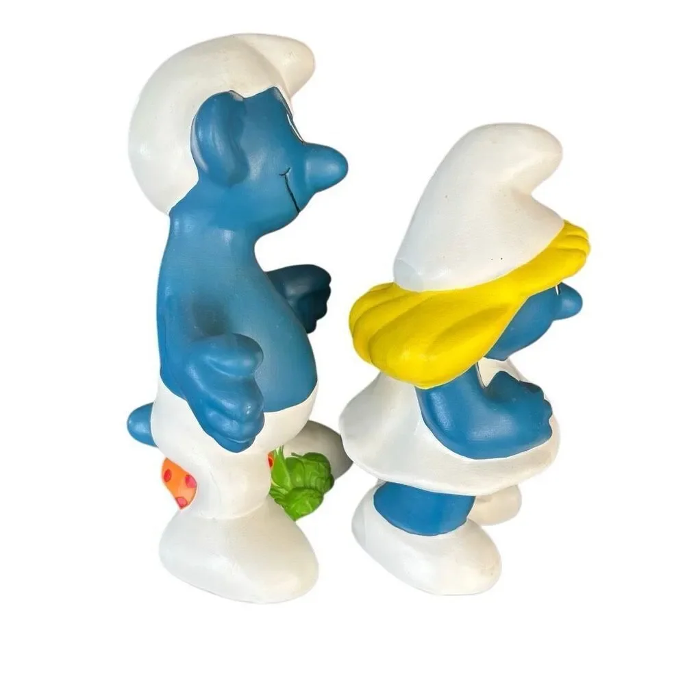 Vintage Ceramic Smurf Figures 1980’s